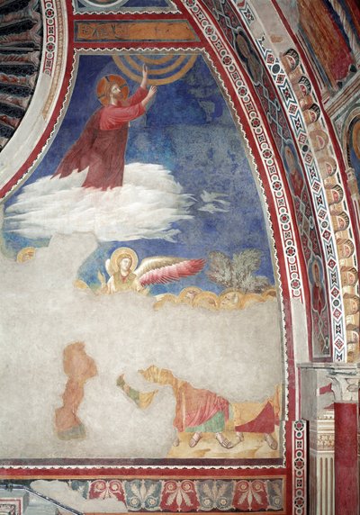 História do Novo Testamento: A Ascensão de Cristo - Fresco de Giotto (c.1266 1337)