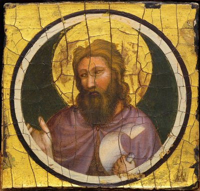 São João Batista par Giotto di Bondone (1266-1377). Tempera no painel, ca. 1320, Ente Cassa di Risparmio, Florença de Giotto (c.1266 1337)