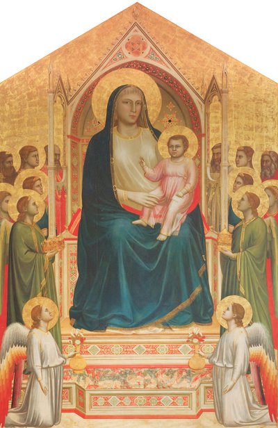 Nossa Senhora Entronizada de Todos os Santos de Giotto