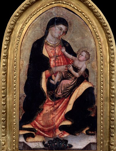 Virgem e Criança, finais do século XIII ou XIV de Giotto di Bondone