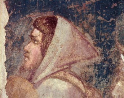 Cabeça de um pastor de Giotto di Bondone