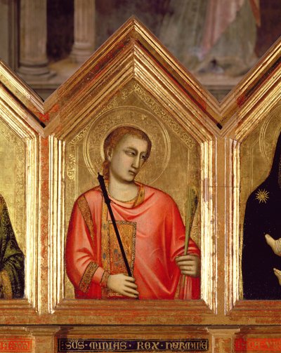 São do detalhe de Polyptych de St. Reparata de 66557 painel ver também 66558-66568 de Giotto di Bondone