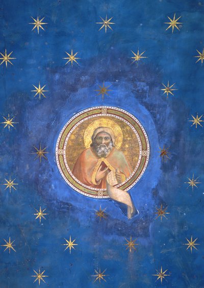 Baruch, da abóbada do teto, c.1305 de Giotto di Bondone