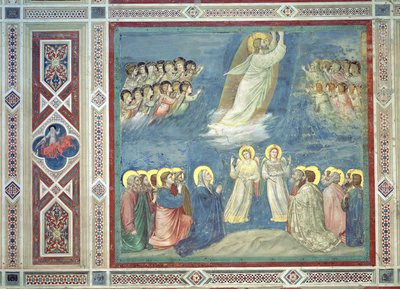 A ascensão, c.1305 de Giotto di Bondone