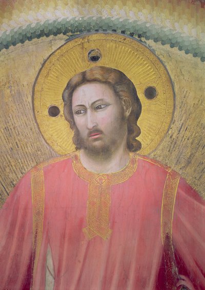 O último julgamento, c.1305 (detalhe de 65227) de Giotto di Bondone