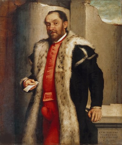 Retrato de Antonio Navagero, 1565. de Giovan Battista Moroni