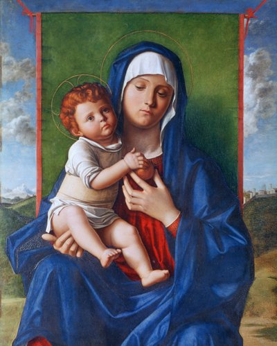 A Virgem e a Criança de Giovanni (workshop of) Bellini