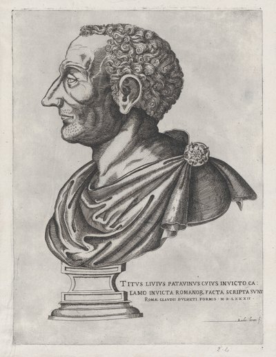 Busto de Lívio, 1582., 1582 de Giovanni Ambrogio Brambilla