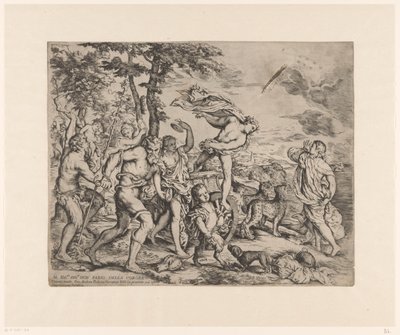 Bacchus encontra Ariadne em Naxos de Giovanni Andrea Podesta