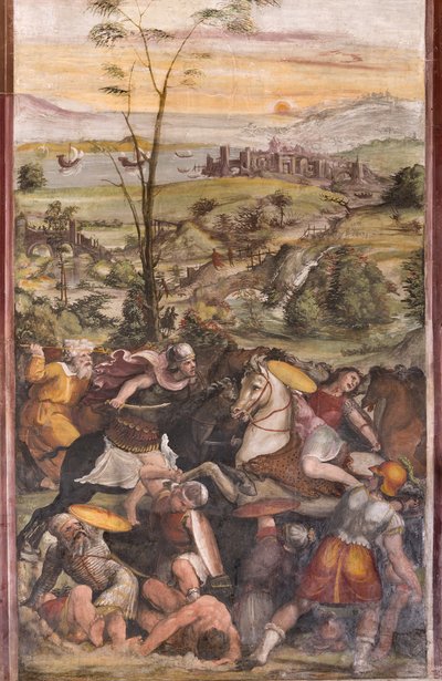 Batalha de Issus de Giovanni Antonio Bazzi Sodoma
