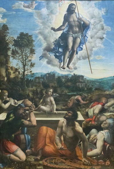 A Ressurreição de Cristo de Giovanni Antonio Bazzi Sodoma