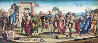 A violação das mulheres Sabine de Giovanni Antonio Bazzi Sodoma