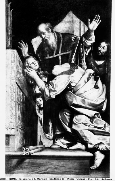 St. Valerie e St. Martial de Giovanni Antonio Galli