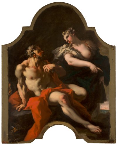 Representação mitológica ou alegórica de Giovanni Antonio Pellegrini