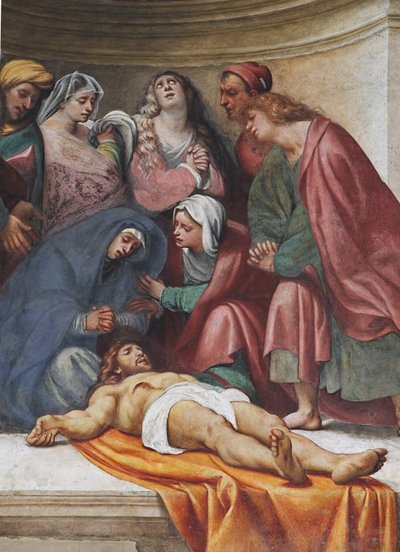Deposição, detalhe de 2562706 de Giovanni Antonio Pordenone