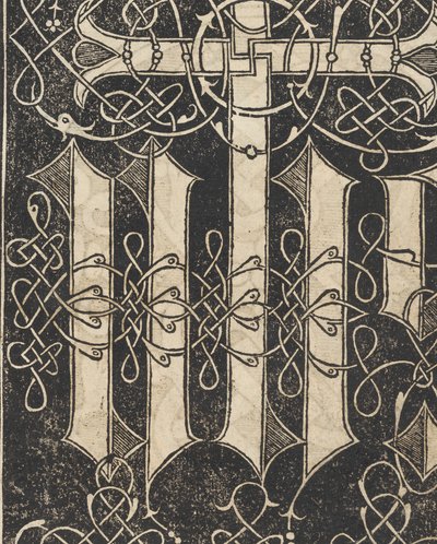 Exemplo de recammi, página 17 reto, 1530. de Giovanni Antonio Tagliente