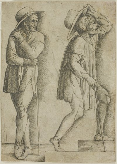 Dois Camponeses de Giovanni Antonio da Brescia