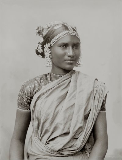Retrato de uma mulher indiana, Florença de Phillipe de Marlier
