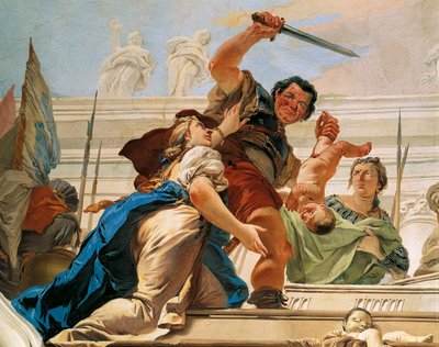O Julgamento de Salomão de Giovanni Battista Tiepolo