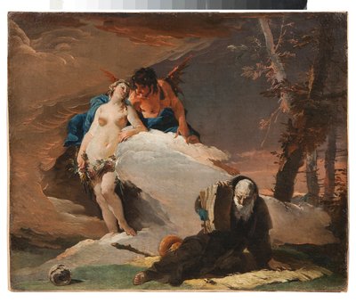As tentações de Santo Antônio Abade de Giovanni Battista Tiepolo