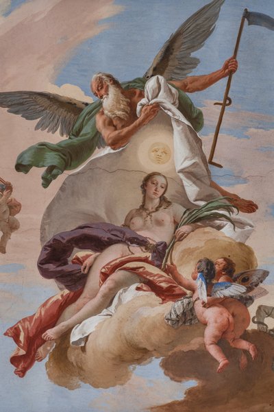 O tempo descobre a Verdade de Giovanni Battista Tiepolo