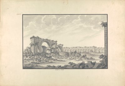 Ruínas em Troye de Giovanni Battista Borra