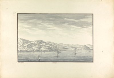 Vista de Artaki (agora Erduk) de Giovanni Battista Borra