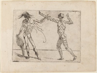 De "Bizzarie di várias figuras" de Giovanni Battista Bracelli