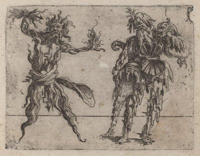 De "Bizzarie di várias figuras" de Giovanni Battista Bracelli