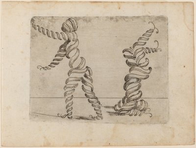 De "Bizzarie di várias figuras" de Giovanni Battista Bracelli