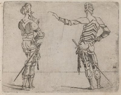 De "Bizzarie di várias figuras" de Giovanni Battista Bracelli