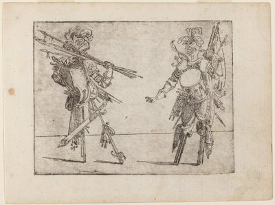 De "Bizzarie di várias figuras" de Giovanni Battista Bracelli