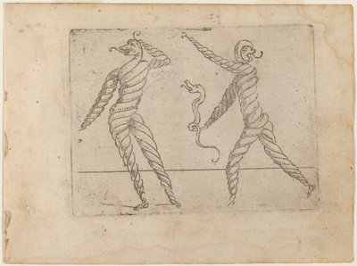 De "Bizzarie di várias figuras" de Giovanni Battista Bracelli