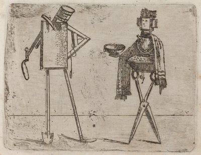 De "Bizzarie di várias figuras" de Giovanni Battista Bracelli