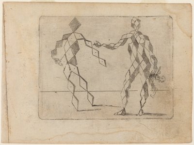 De "Bizzarie di várias figuras" de Giovanni Battista Bracelli