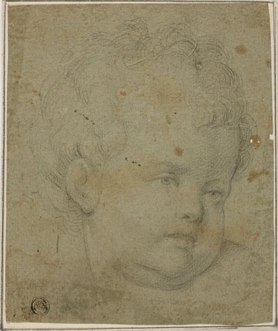 Cabeça de criança de Giovanni Battista Caracciolo