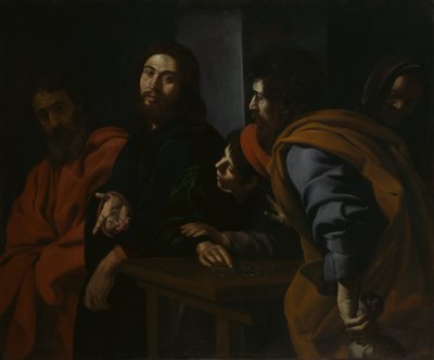 O Chamado de São Mateus, ca. 1625-30. de Giovanni Battista Caracciolo