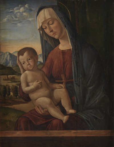 Madonna e criança de Giovanni Battista Cima da Conegliano