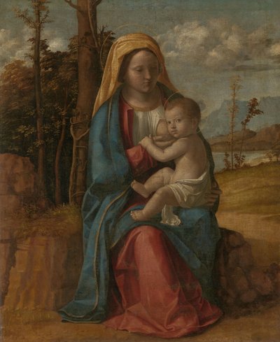 Nossa Senhora e o Menino de Giovanni Battista Cima da Conegliano