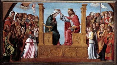 A Coroação da Virgem (pintura, depois de 1510) de Giovanni Battista Cima da Conegliano