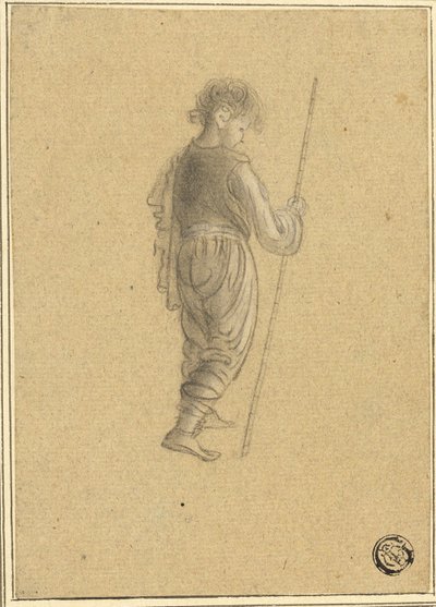 menino com cajado de Giovanni Battista Cipriani