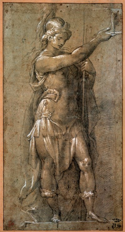 Minerva, início do século XVII de Giovanni Battista Crespi
