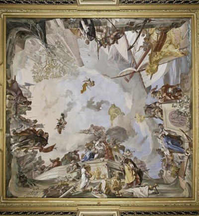 O Sacrifício de Ifigênia de Giovanni Battista Crosato