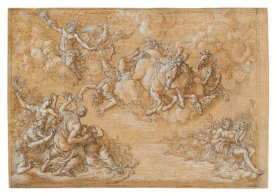 A queda de Phaeton de Giovanni Battista Foggini