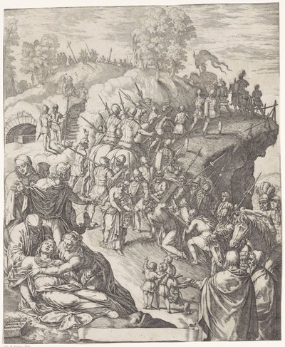 A vestimenta cruzada de Giovanni Battista Fontana