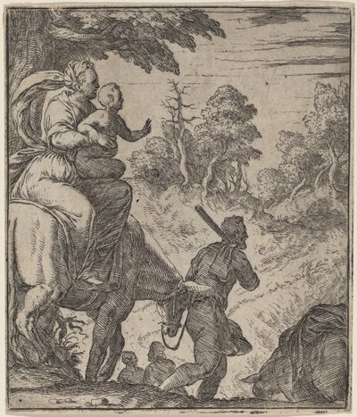 A fuga para o Egito de Giovanni Battista Fontana