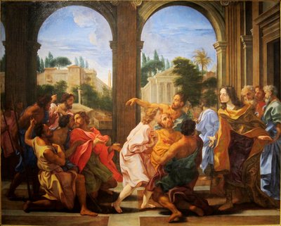 José reconhecido pelos seus irmãos de Giovanni Battista Gaulli