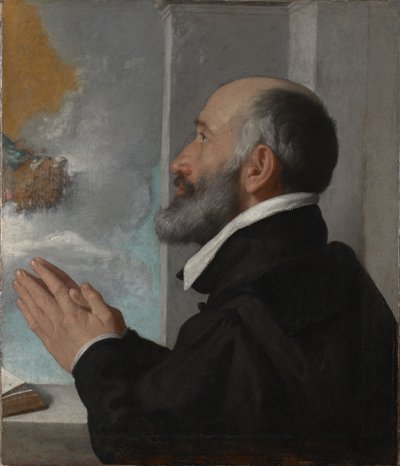 Retrato de um doador de Giovanni Battista Moroni