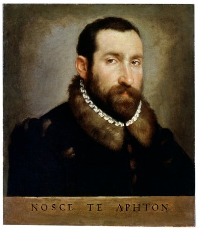 Retrato de um homem, década de 1560. de Giovanni Battista Moroni