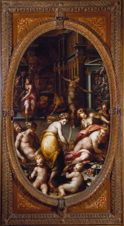 Alegoria dos sonhos (Pintura de Giovanni Battista Naldini